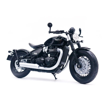 Moto Triumph Bonneville Bobber em Escala 1:12