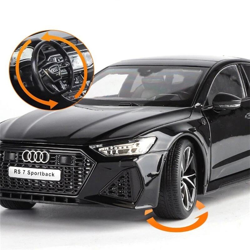 Audi RS7 Sportback com Chave Remota em Escala 1:18