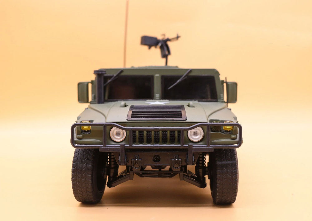 Humvee Militar KDW – Miniatura 1:18 de Alta Precisão