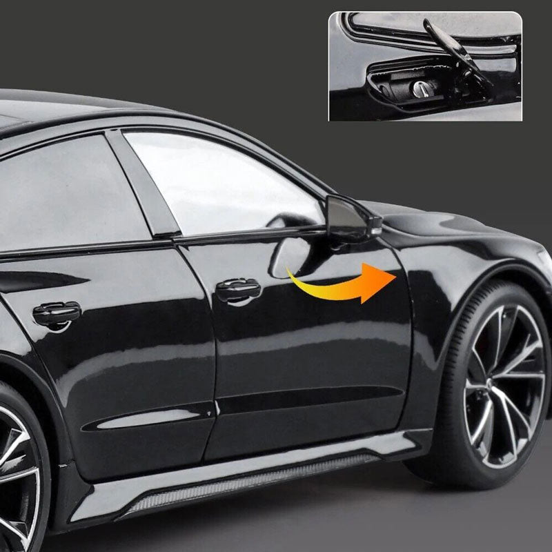 Audi RS7 Sportback com Chave Remota em Escala 1:18