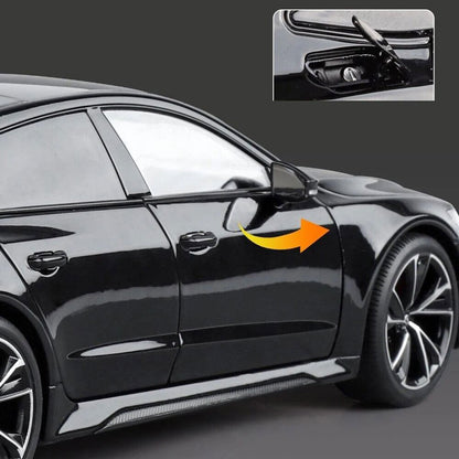 Audi RS7 Sportback com Chave Remota em Escala 1:18
