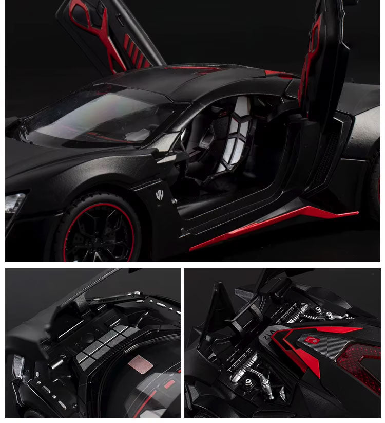 Lykan HyperSport em Escala 1:24