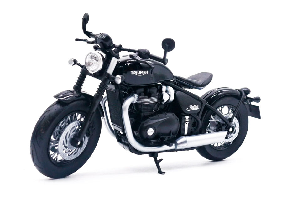 Moto Triumph Bonneville Bobber em Escala 1:12