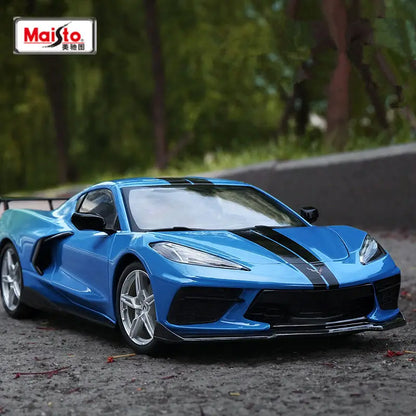 Corvette Stingray 2020 em Escala 1:24