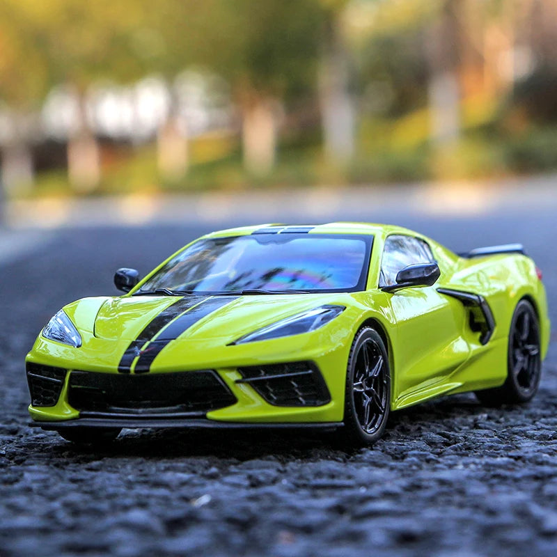 Corvette Stingray 2020 em Escala 1:24