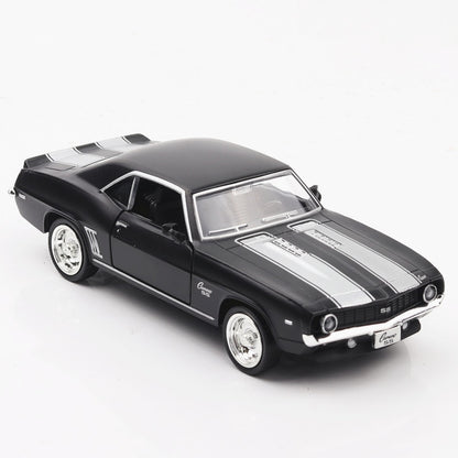 Miniatura Vintage de Camaro SS 1969 (Escala 1:36)