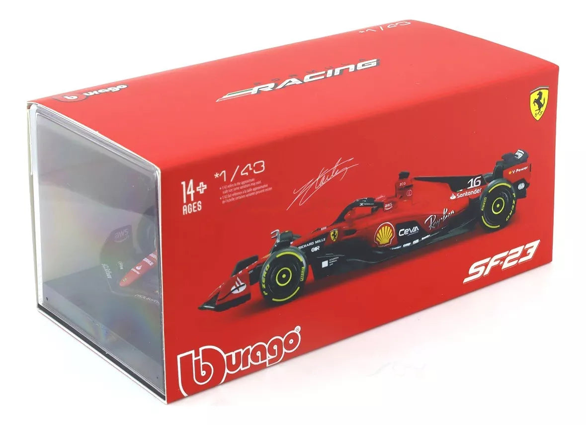 Ferrari F1 Modelo SF23 Ano 2023 (Escala 1:43)