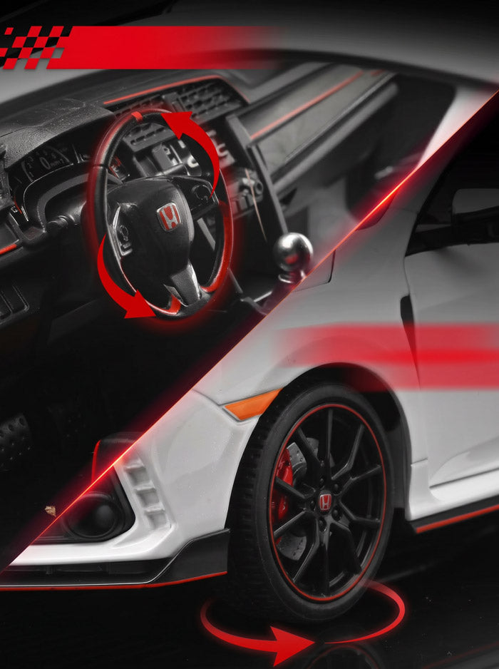 Honda Civic Type R 2020 em Escala 1:18