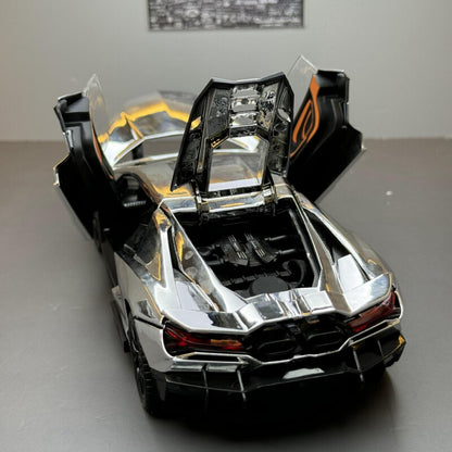 Lamborghini Revuelto 1:24 com Escapamento em Spray
