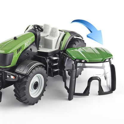 Miniatura de Trator em Metal JCB 8250