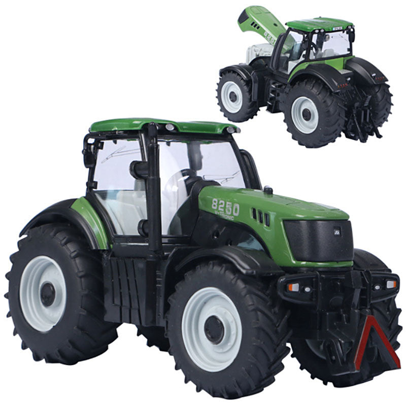 Miniatura de Trator em Metal JCB 8250